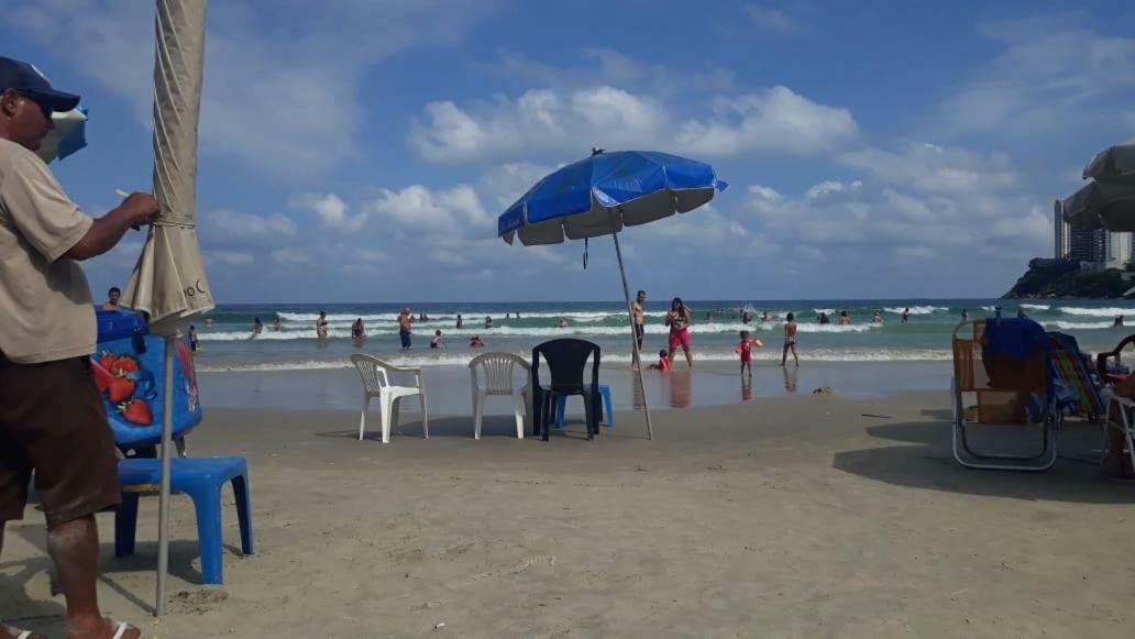 Apto Guaruja De Frente Para O Mar - Praia Asturias エクステリア 写真
